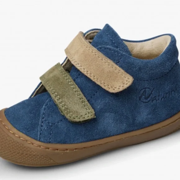 NWT NATURINO CORKEL VL Suede first-steps shoes in Navy - Picture 5 of 13